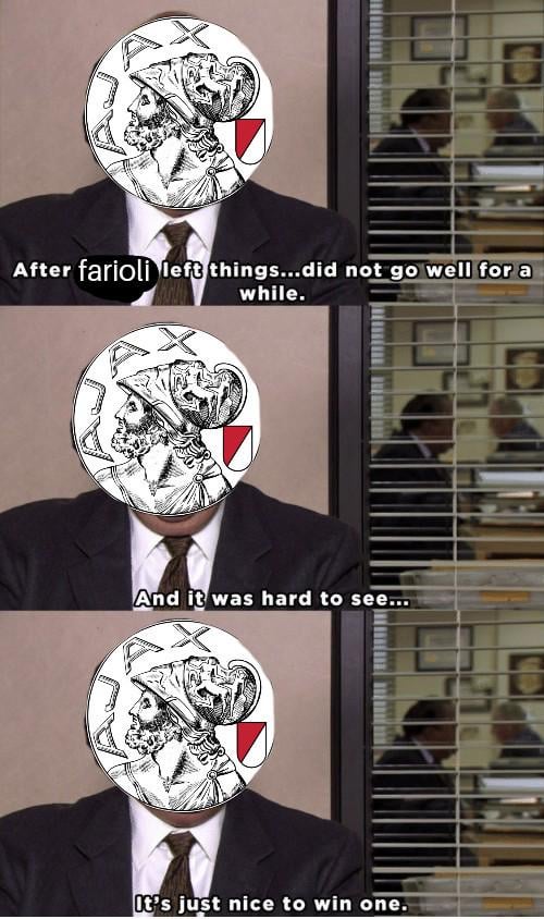 Fred grim met zn eerste winst🎉