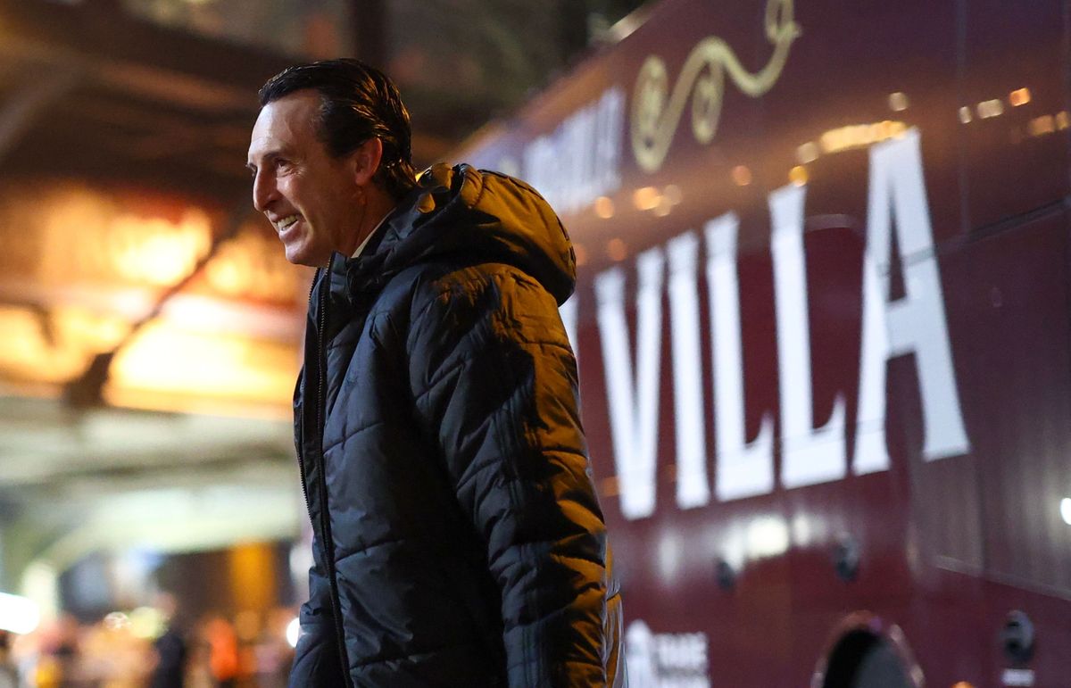 Aston Villa manager Unai Emery