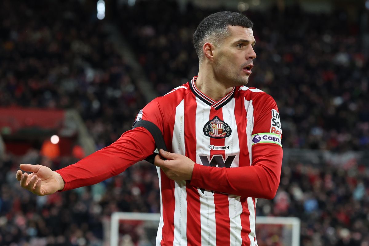 Sunderland captain Granit Xhaka