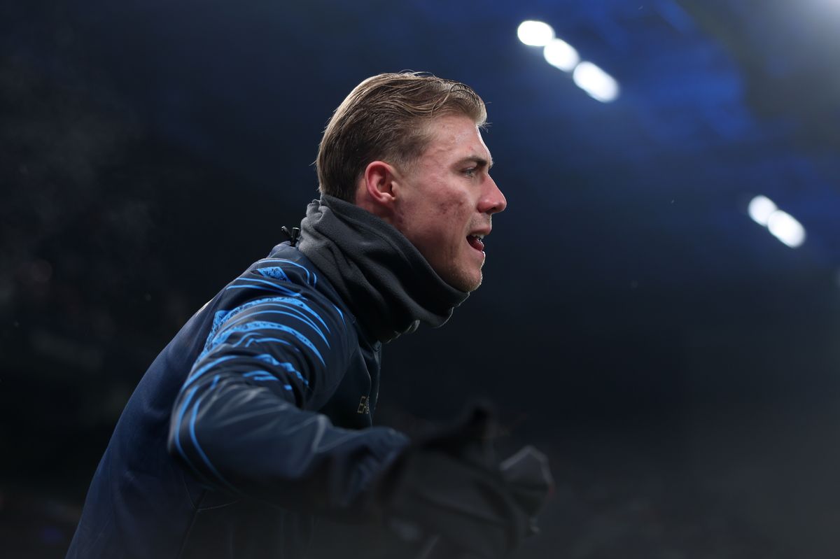 Rasmus Hojlund of Napoli