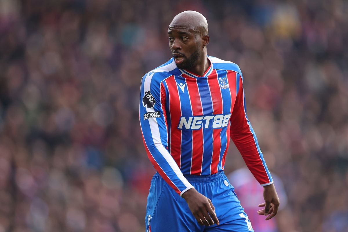 Jean-Phillipe Mateta during a Crystal Palace match