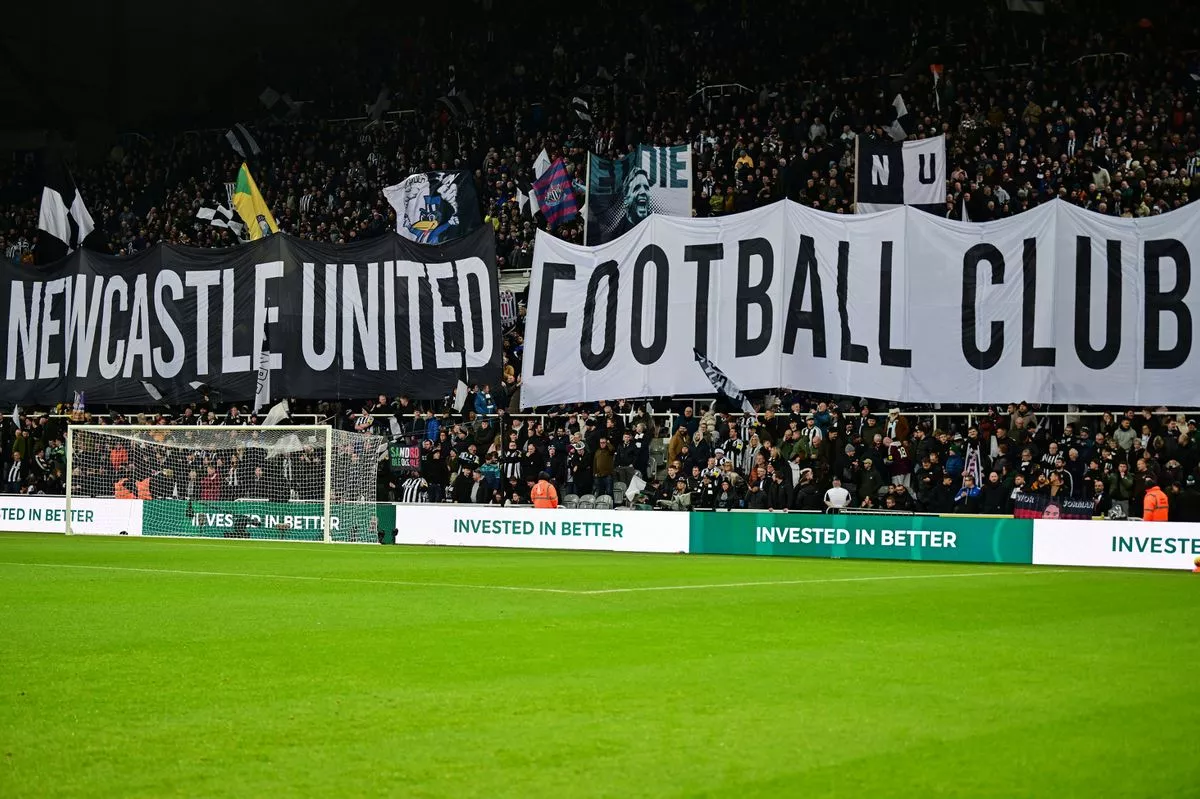 A general view duing a Newcastle United match at St James' Park