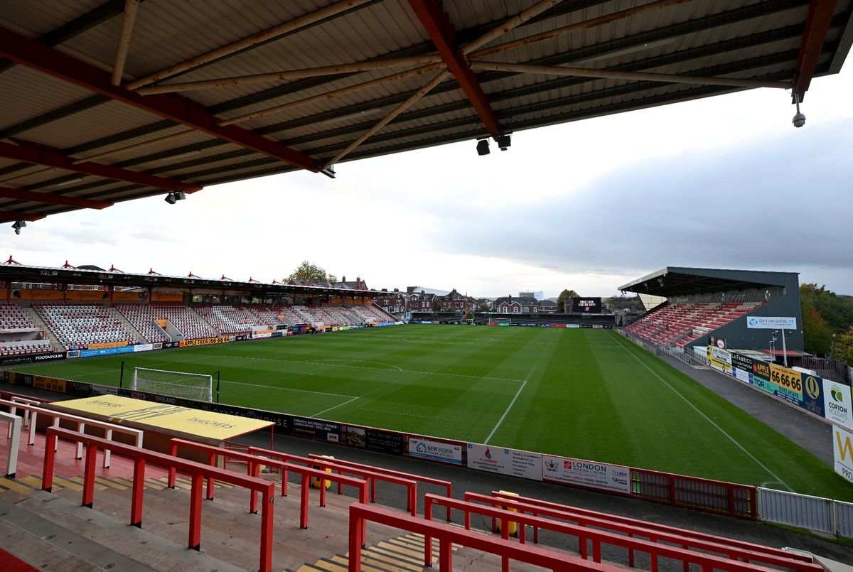 Exeter City's St James Park Stadium
