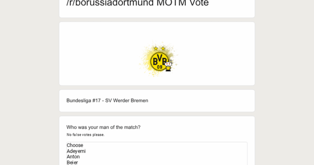 Post Game Thread: SV Werder Bremen (BuLi #17)