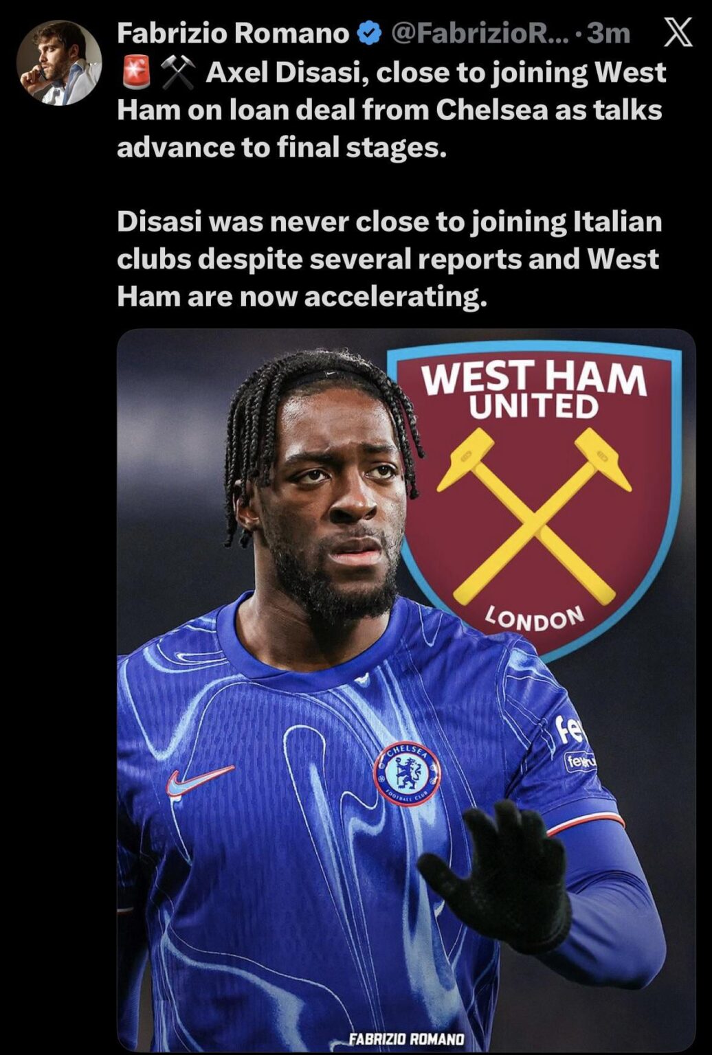 Axel Disasi on loan?