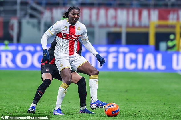 England youth international Brooke Norton-Cuffy, of Genoa, is another player who has been scouted