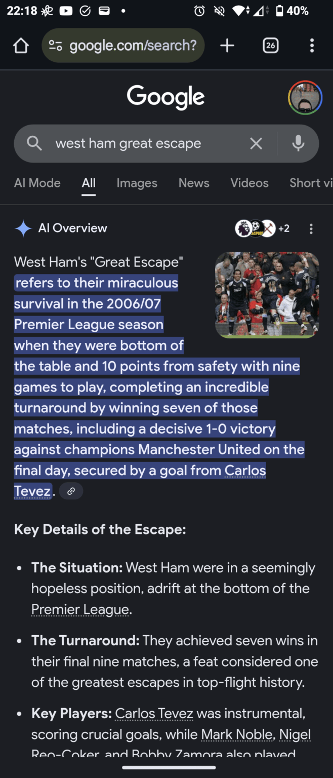 Still some hope (maybe)