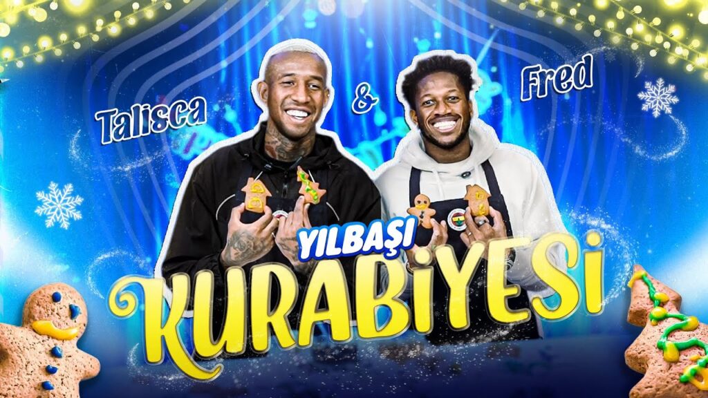 Fred & Talisca ile Yılbaşı Kurabiyesi 😂 MasterChef Modu Açıldı | Yılbaşı Özel 🎄