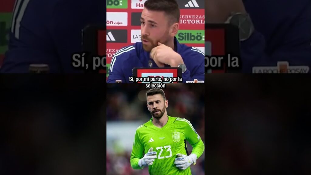 🧤 Unai Simón responde al periodista Fernando: ¡Más claridad y carácter que nunca! 🎙️🔥 2 PARTE