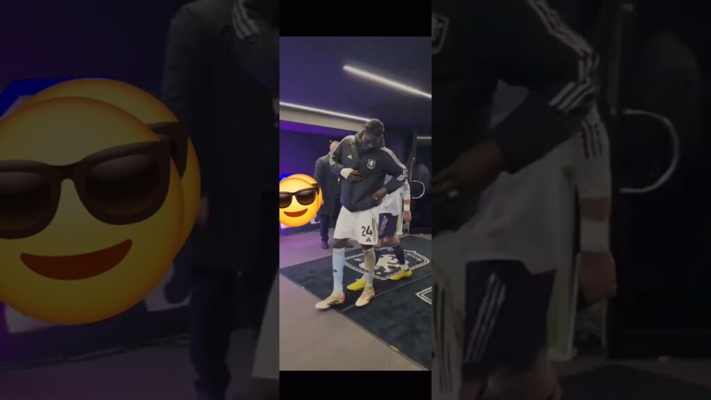 Amadou onana emptying his pockets after Man utd vs Villa #astonvilla #arsenal #crystalpalacefc #manu