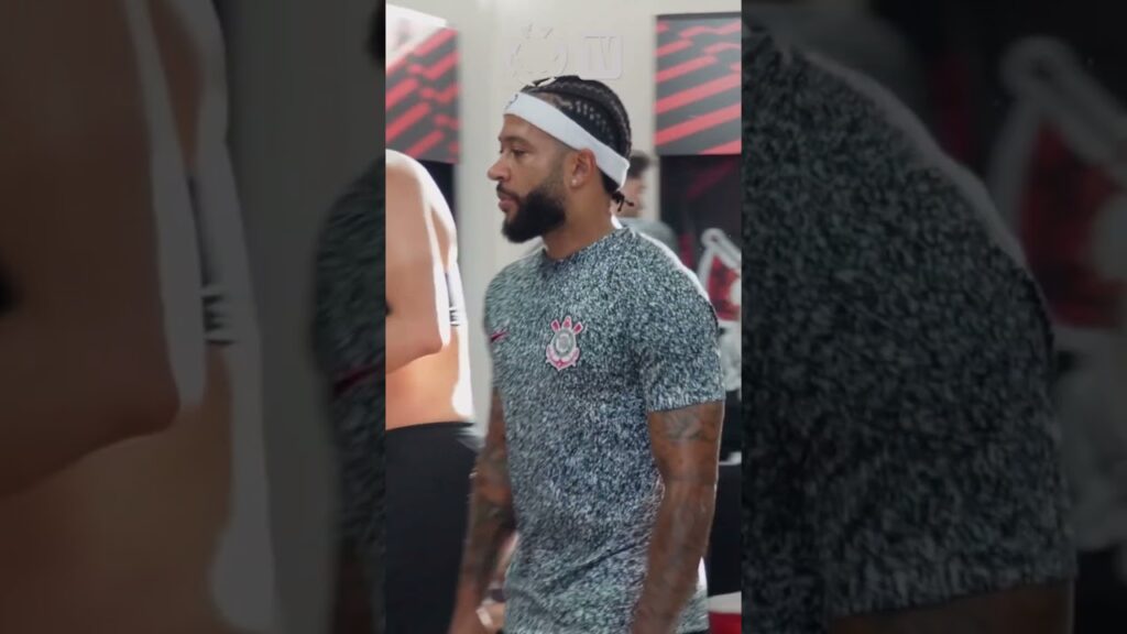 MEMPHIS FALANDO PORTUGUÊS NO VESTIÁRIO DO CORINTHIANS