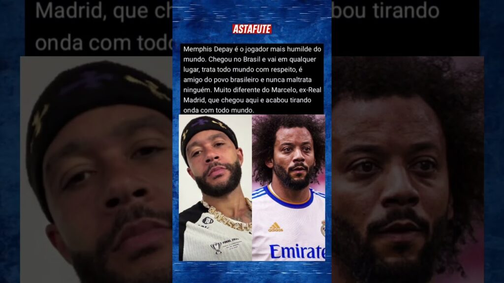 MEMPHIS DEPAY O JOGADOR MAIS HUMILDE DO FUTEBOL BRASILEIRO #shorts #futebol #futebolbrasileiro