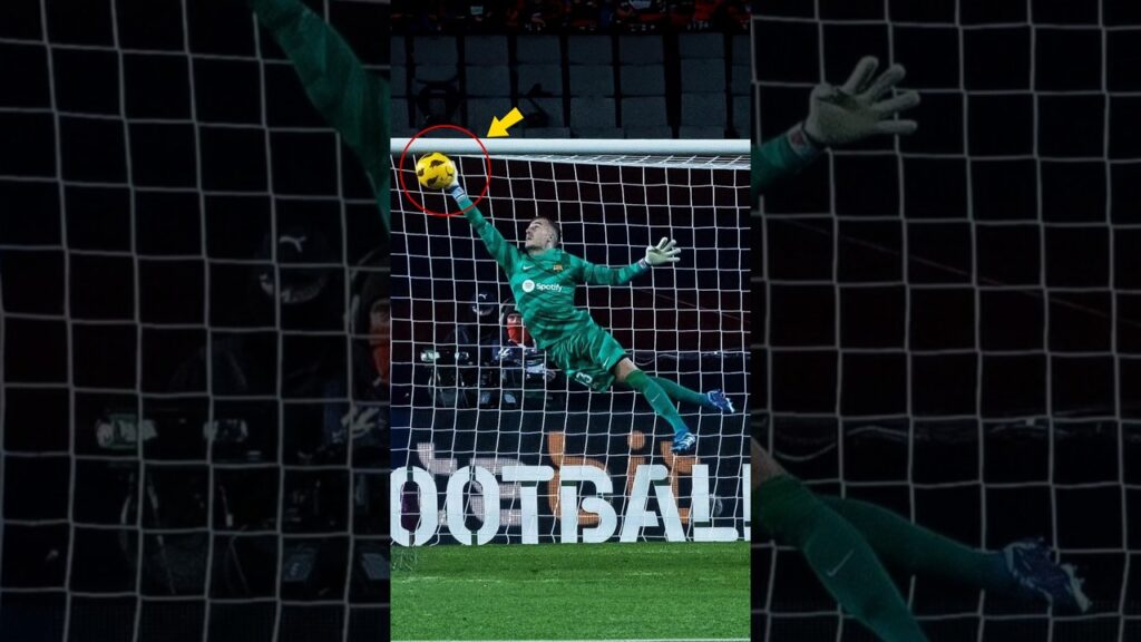Best Barcelona Goalkeeper SAVES in Football 🔥 #shorts #football