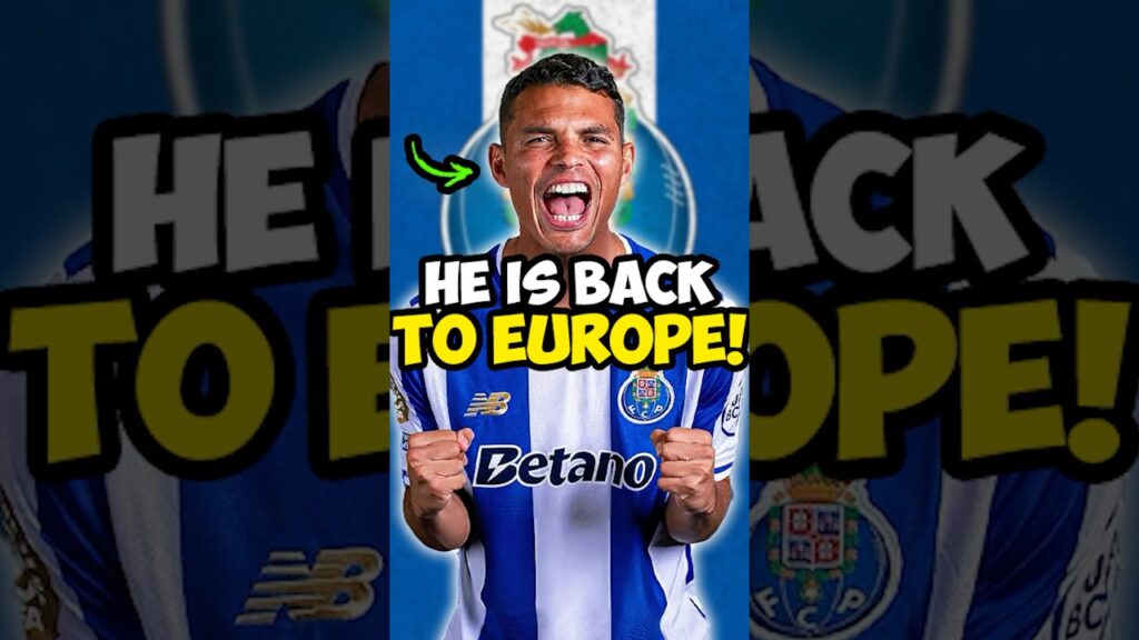 THIAGO SILVA BACK IN EUROPE?? #soccer #chelsea #porto #portugal #brazil #footballshorts #football