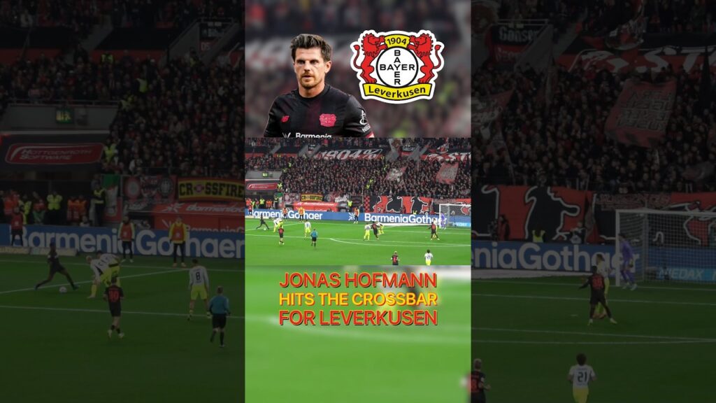 Jonas Hofmann hits the crossbar vs Borussia Dortmund! Jonas Hofmann hits the crossbar vs Borussia Dortmund!