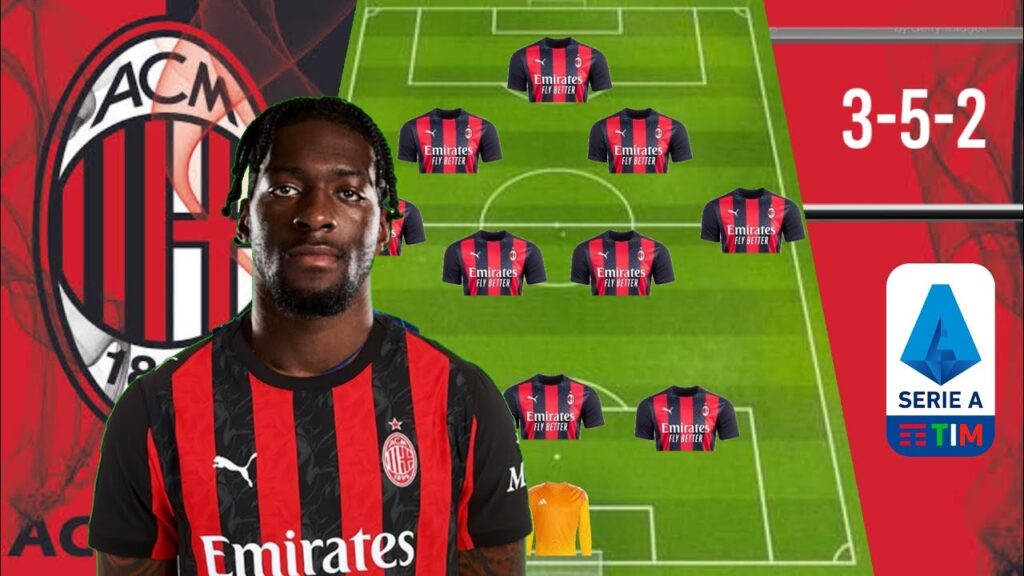 AC MILAN PREDICTED LINEUPS WITH AXEL DISASI ¦ 3 5 2 ¦ AC MILAN TRANSFER 20256 NEWS