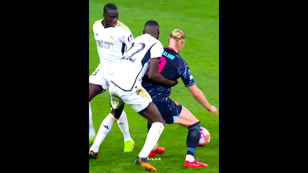 Haaland vs Players + Rudiger 💀