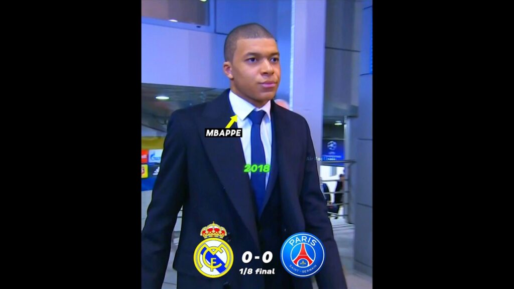 Mbappé in the PSG vs Real Madrid playoff series 🥶