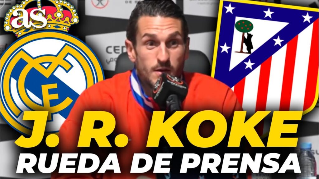 KOKE, RUEDA DE PRENSA COMPLETA previa al REAL MADRID vs. ATLÉTICO, SEMIFINALES SUPERCOPA DE ESPAÑA