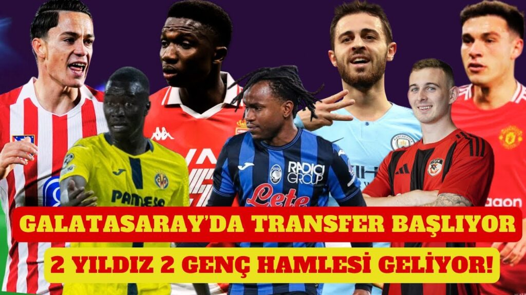 GALATASARAY'IN TRANSFER HEDEFİNDEKİ YILDIZLAR | GUEYE UGARTE LOOKMAN BERNARDO SILVA CAMARA RASPADORI