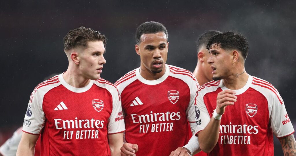 Arsenal’s next five Premier League fixtures compared to Man City after Liverpool draw Football London