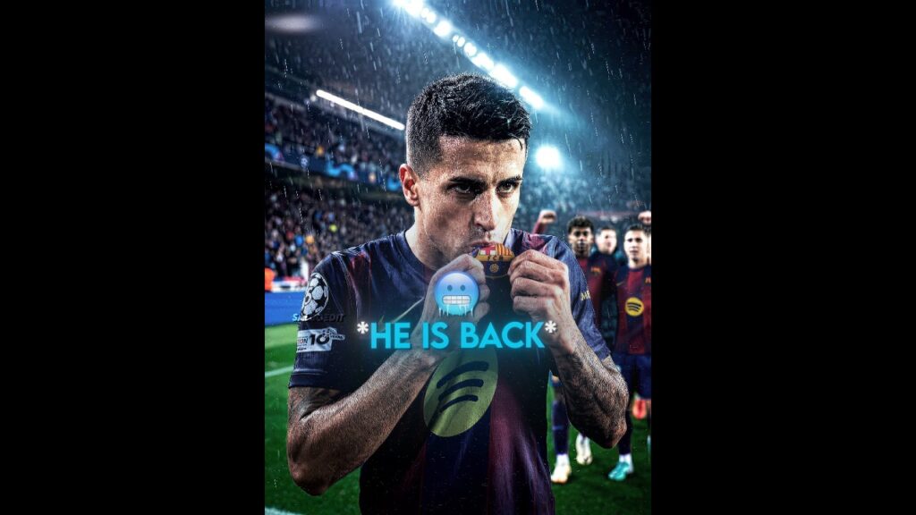 Joao Cancelo is back at Barcelona 🥶🔥