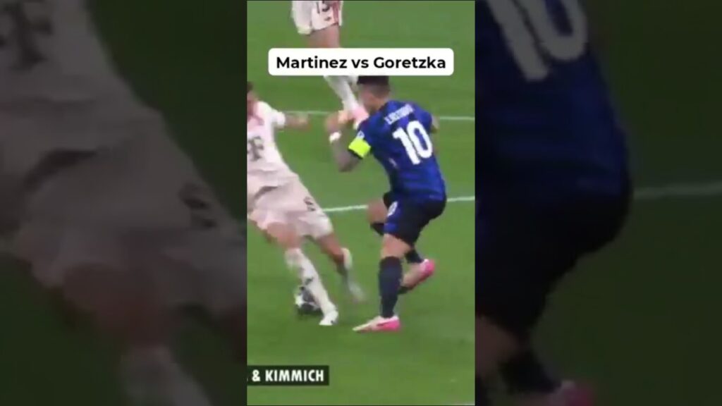 Lisandro Martinez DRIBBLES Leon Goretzka #viral #shorts