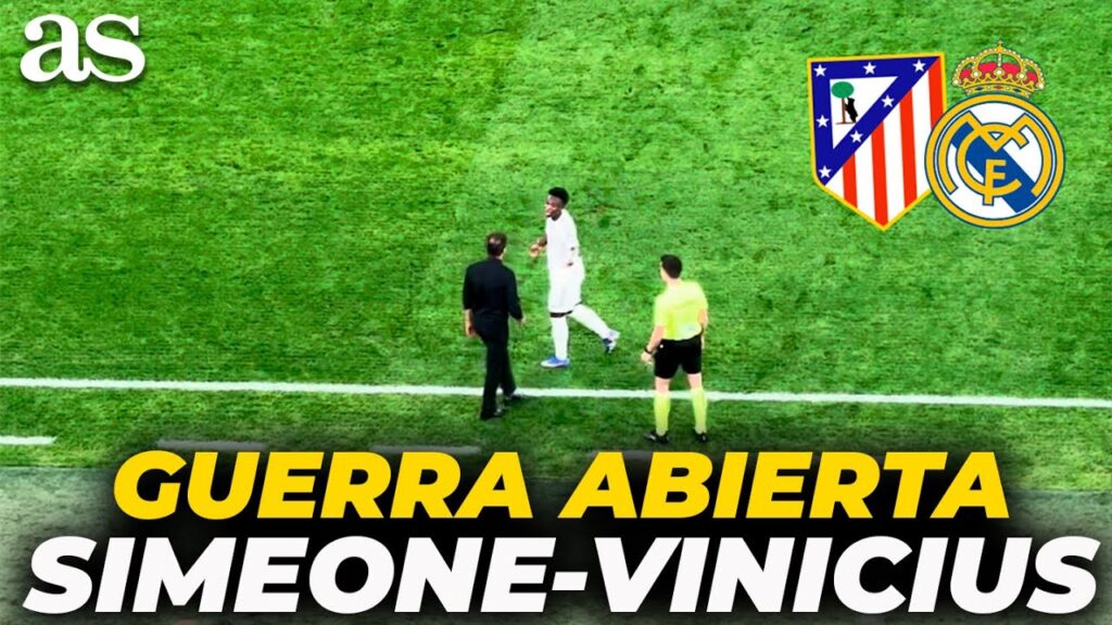 SIMEONE explota con VINICIUS en pleno partido: MÁXIMA TENSIÓN | SUPERCOPA ATLETI - REAL MADRID