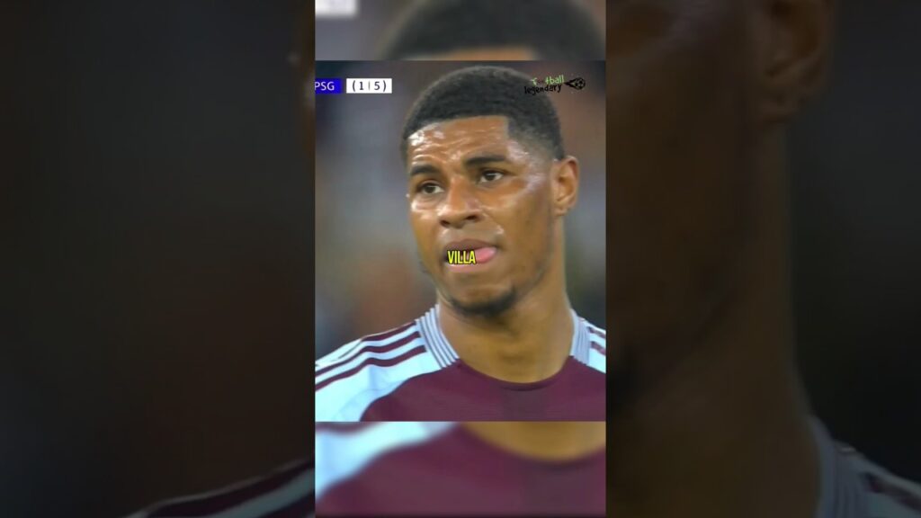 Rashford  cooked PSG after hearing the Europe league anthem