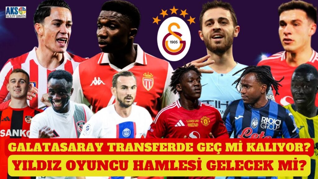 GALATASARAY TRANSFERDE GEÇ Mİ KALIYOR | FABIAN RUIZ, BERNARDO SILVA, KOBBIE MAINOO, UGARTE, LOOKMAN