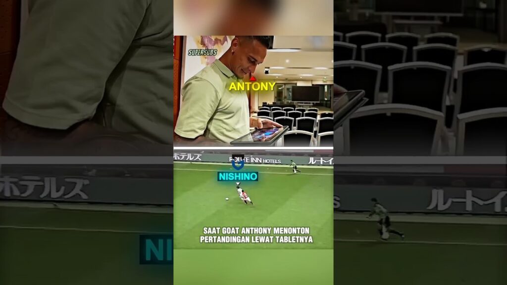 Antony Merespons Tendangan Salto Itu 😂🔥