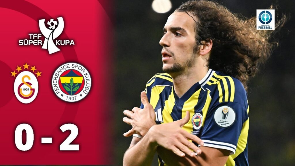 Guendouzi-Traum-Debüt & Fallrückziehertor! Fener dominiert harmloses Gala | Galatasaray - Fenerbahce