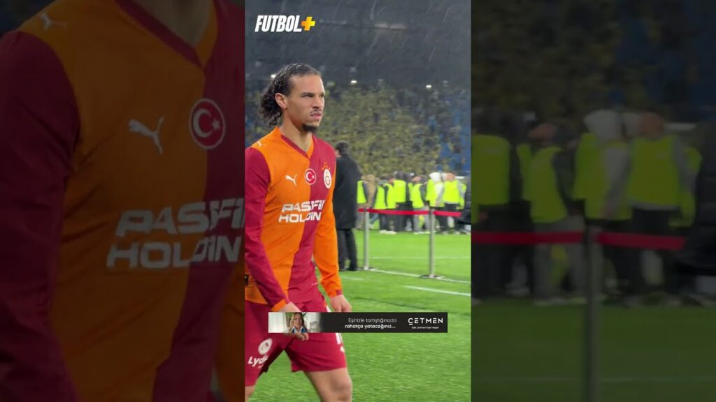 Süper Kupa mağlubiyeti sonrası Leroy Sané.