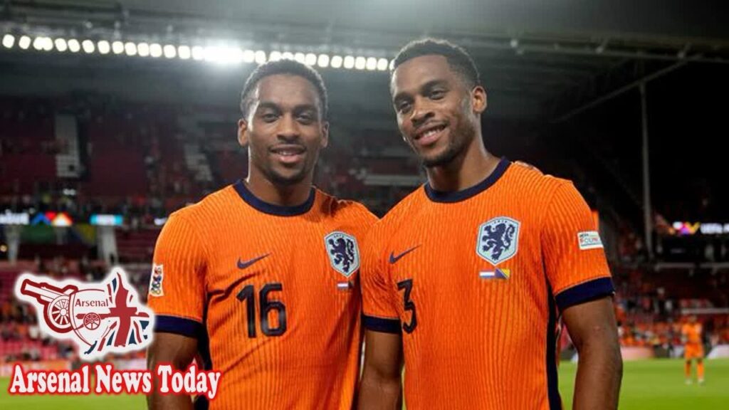 Arsenal FC News Now: Arsenal star Jurrien Timber makes history with Netherlands appearance on c...