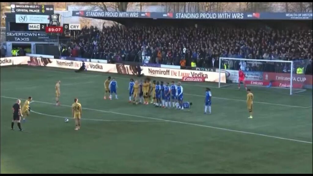 Yéremy Pino Free Kick Goal | Macclesfield FC vs Crystal Palace 2-1 Highlights | FA Cup 2026