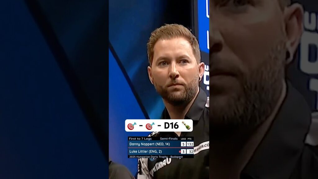 🎯 - 🎯 - D16 🍾Danny Noppert with an excellent Champaign-finish against Luke Littler 🍾