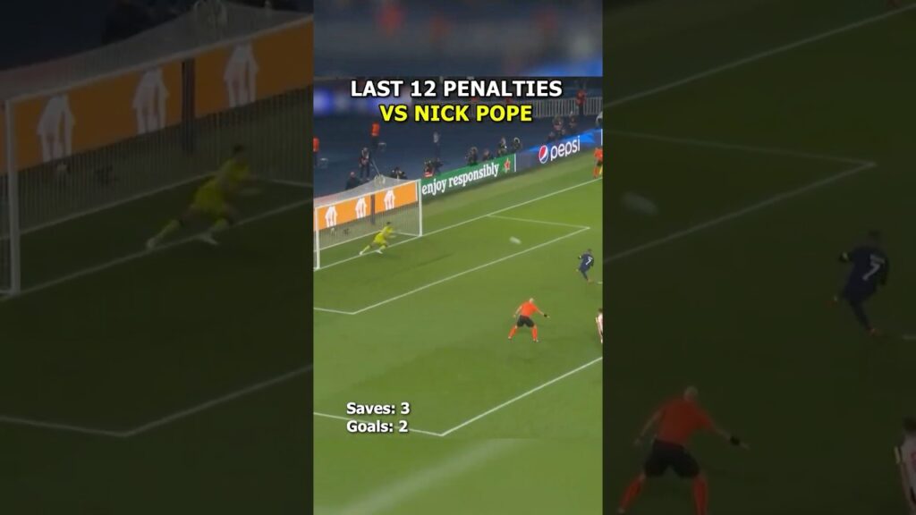 LAST 12 Penalties VS NICK POPE