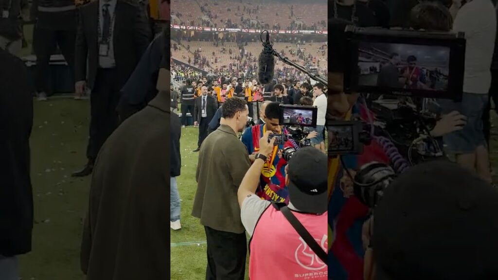 Rio with Rashford, De Jong & Raphinha After Barcelona's Supercopa Win #football #barcelona