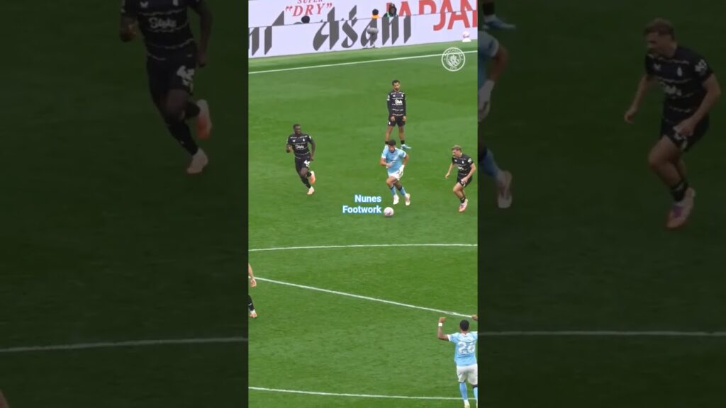 Matheus nunes footwork against Everton. #mancity #everton #nunes #premierleague