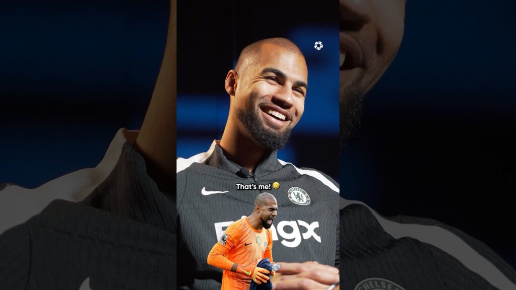 Robert Sanchez 🤝 David De Gea 🇪🇸 #football #premierleague #chelsea #manchesterunited #goalkeeper