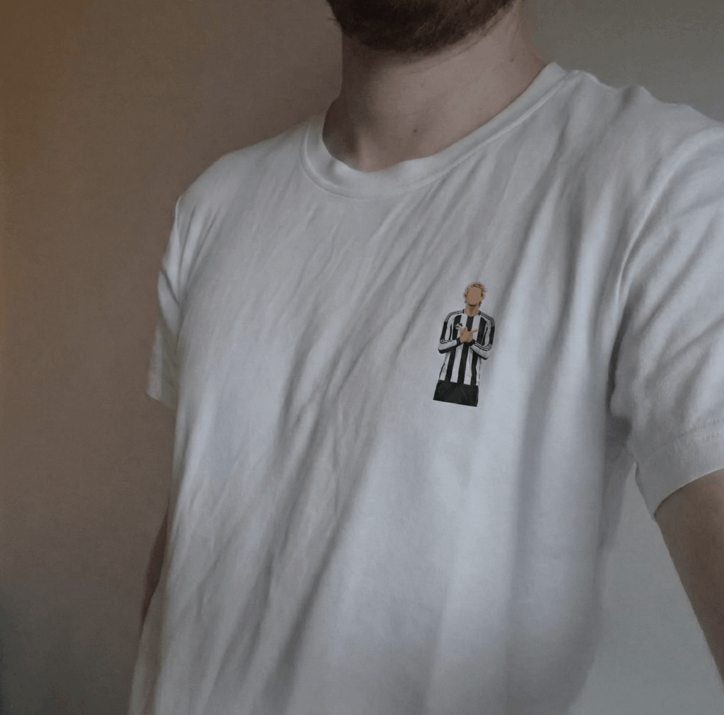 USA Fan, first ever game at St James’ Park and did not plan for the weather 😅