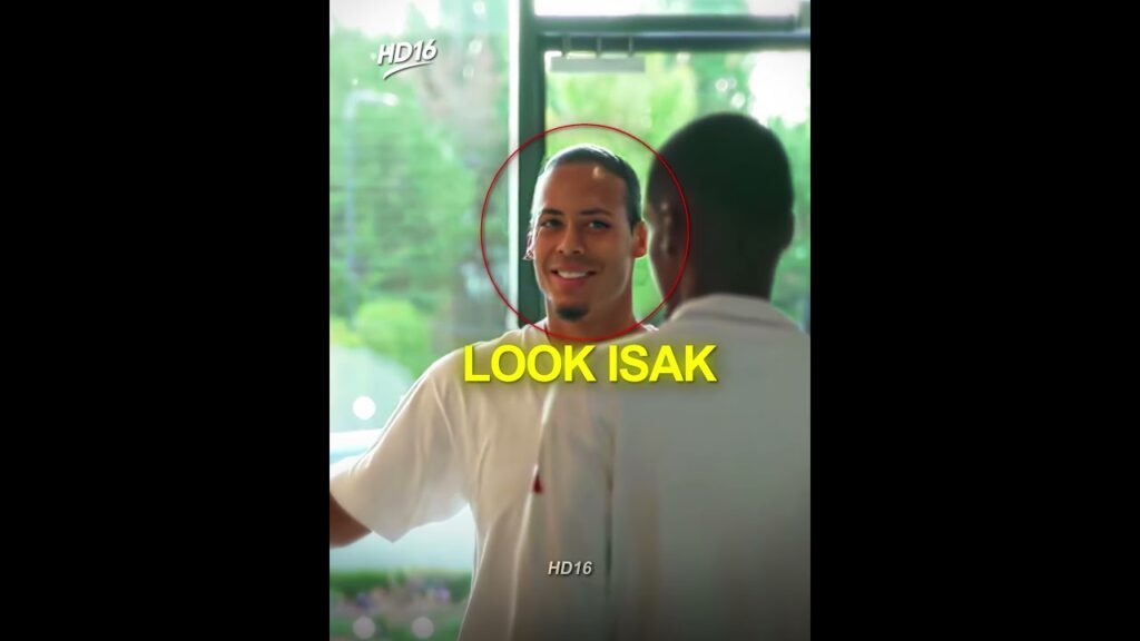 When Isak VS Van Dijk Again 🥶🔥