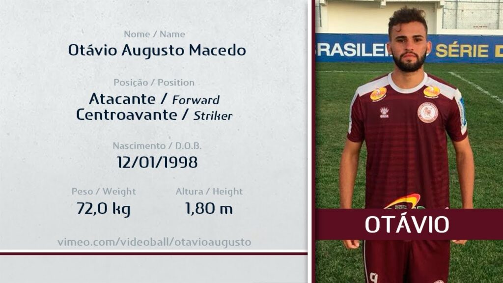Otávio - Atacante (Forward) | Centroavante (Striker)