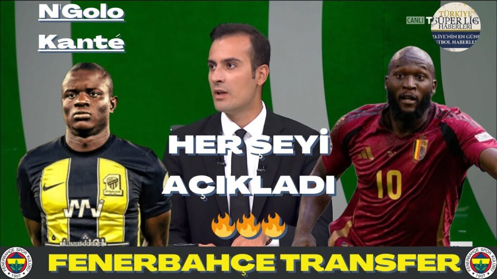 Fenerbahçe Muhabiri Bombayı Patlattı🔥🔥 Forvet Transferinde Yeni İsim ROMELU LUKAKU💣💣💣