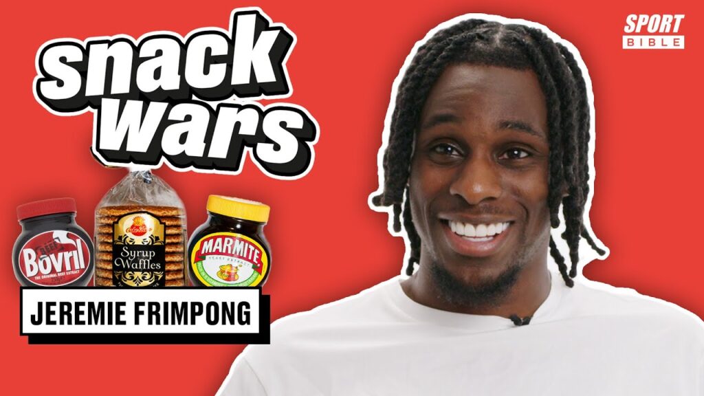 Liverpool Footballer Jeremie Frimpong Rates British & Rest Of The World Food | Snack Wars