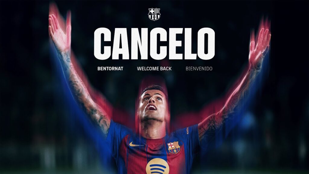 JOAO CANCELO RETURNS TO FC BARCELONA 🔵🔴