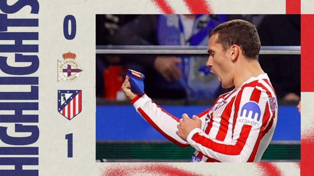 Deportivo 0-1 Atlético de Madrid | ⚽ Griezmann’s amazing free kick goal | HIGHLIGHTS, King’s Cup Deportivo 0-1 Atlético de Madrid | ⚽ Griezmann's amazing free kick goal | HIGHLIGHTS, King's Cup