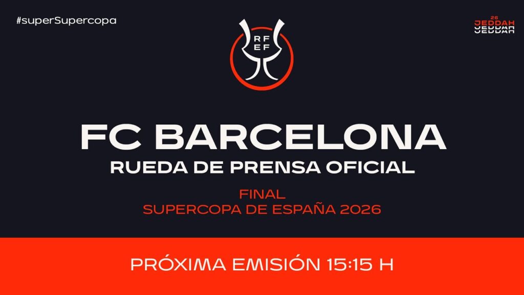 Eric García I FC Barcelona  I Rueda de prensa oficial I 🔴RFEF