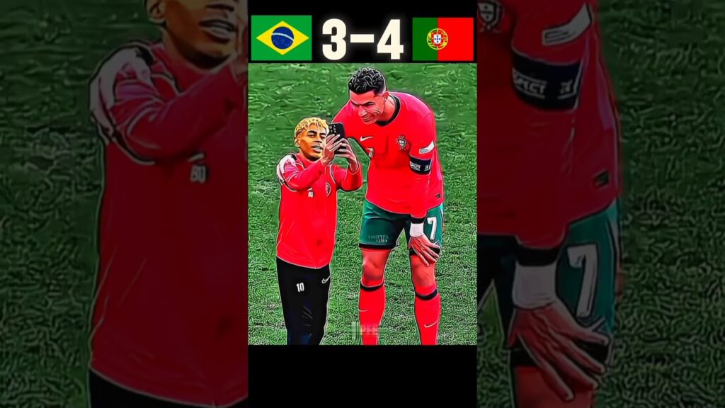 Ronaldo vs Neymar 😱 | Epic Comeback That Shocked Brazil 🔥🐐
