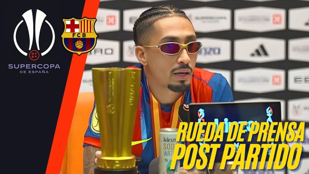 RAPHINHA, MVP de la Supercopa 🔥🏆 “No vinimos a pasearnos, vinimos a ganar” Barça vs Real Madrid